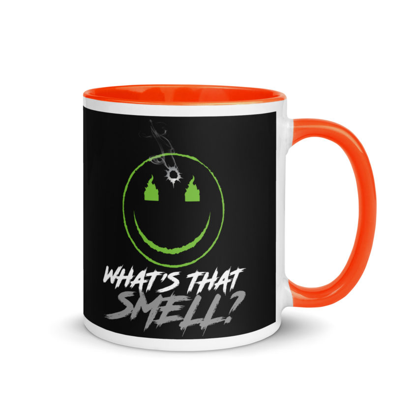 What's that smell? -Tyler Durden, Fight Club Mug with Color Inside - Image 7