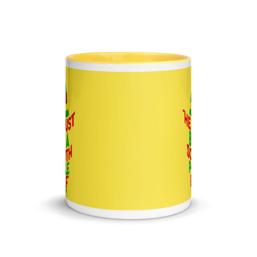 He must be a South Pole elf. -Buddy the elf, Elf Mug with Color Inside - Image 18