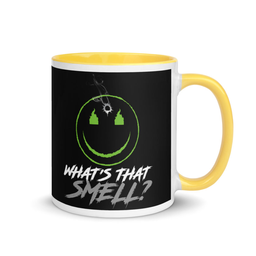 What's that smell? -Tyler Durden, Fight Club Mug with Color Inside - Image 16