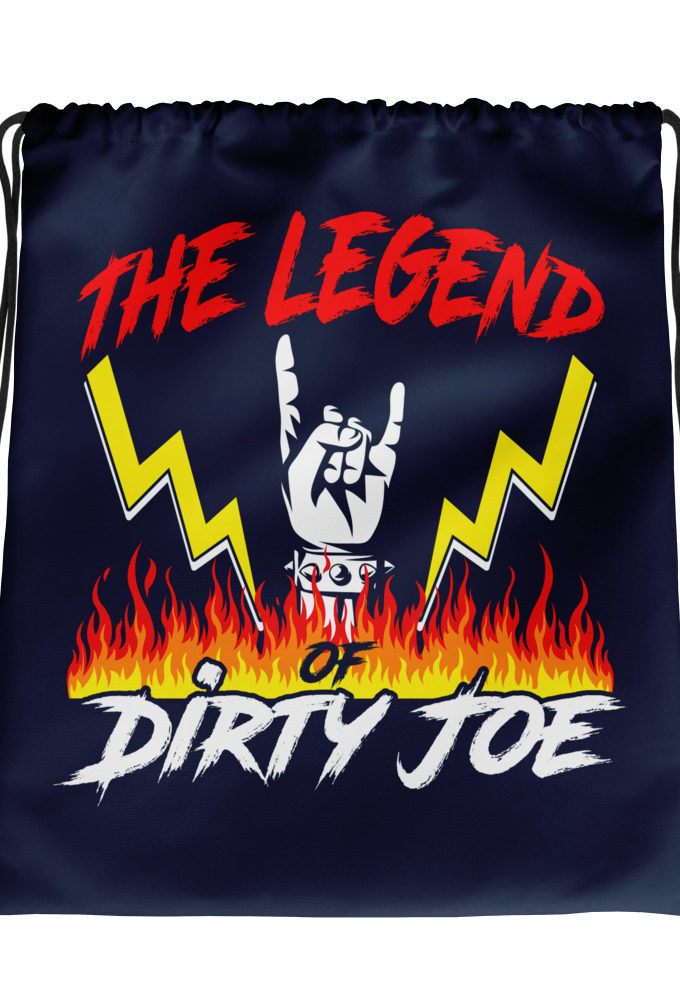 The legend of Dirty Joe -Joe Dirt Drawstring bag