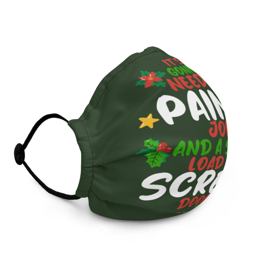 It's gonna need a paint job and a shit load of screen doors -Sergeant Al Powel, Die Hard Premium face mask - Image 2