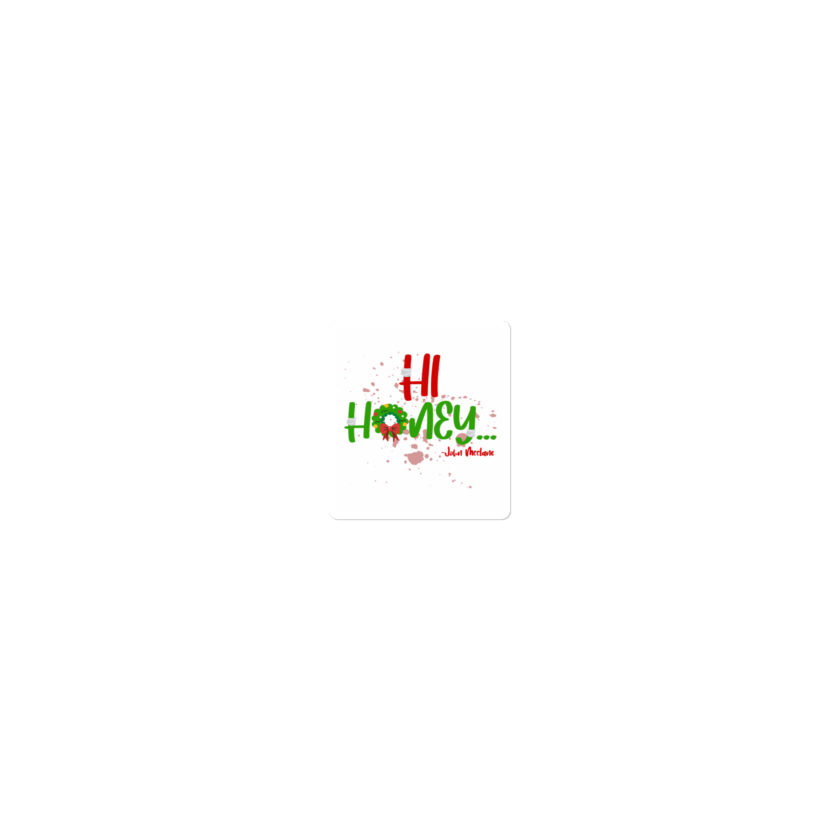 Hi, honey -John Mcclane, Die Hard Bubble-free stickers - Image 4