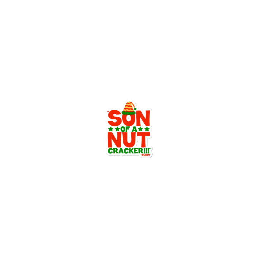 Son of a nutcracker! -Buddy the Elf, Elf Bubble-free stickers - Image 4
