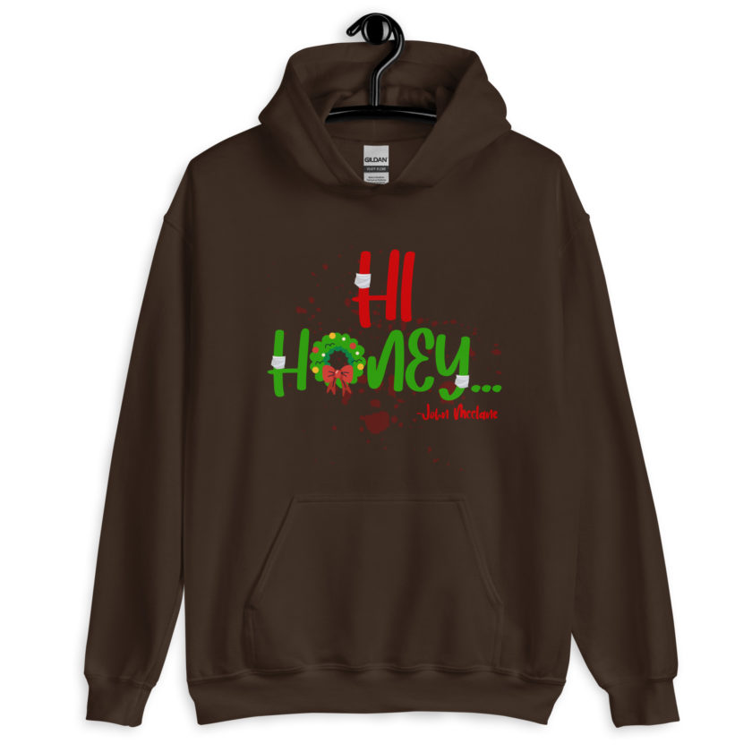 Hi, honey -John Mcclane, Die Hard Unisex Hoodie - Image 4