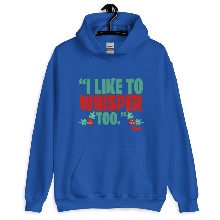 I like to whisper, too -Buddy the Elf, Elf Unisex Hoodie - Image 7