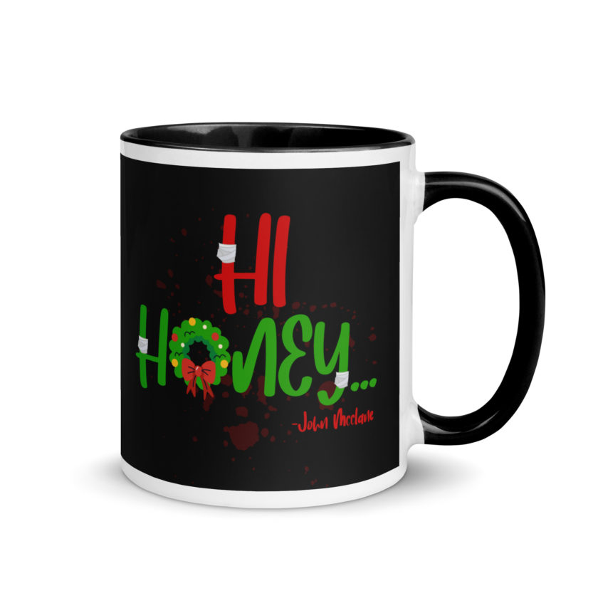 Hi, honey -John Mcclane, Die Hard Mug with Color Inside - Image 2