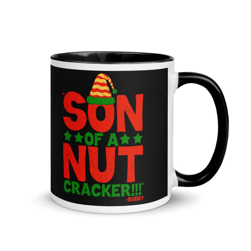 Son of a nutcracker! -Buddy the Elf, Elf Mug with Color Inside - Image 2