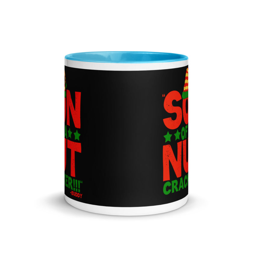 Son of a nutcracker! -Buddy the Elf, Elf Mug with Color Inside - Image 11