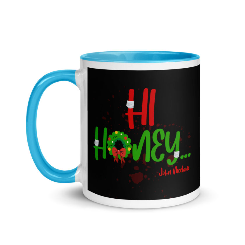 Hi, honey -John Mcclane, Die Hard Mug with Color Inside - Image 12