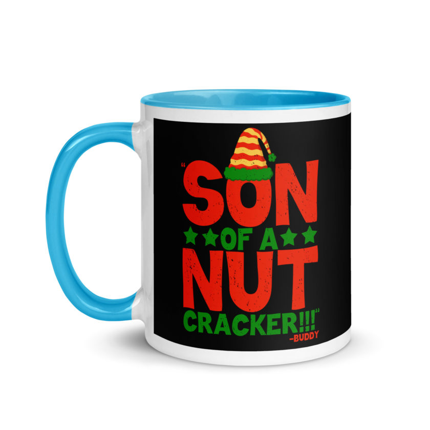 Son of a nutcracker! -Buddy the Elf, Elf Mug with Color Inside - Image 12