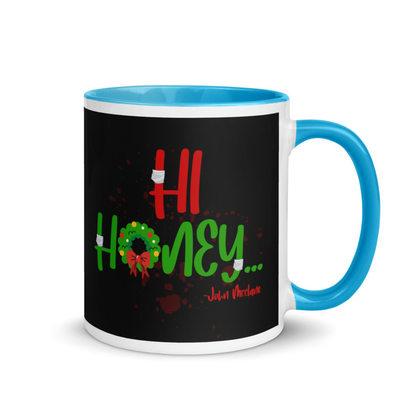 Hi, honey -John Mcclane, Die Hard Mug with Color Inside - Image 10