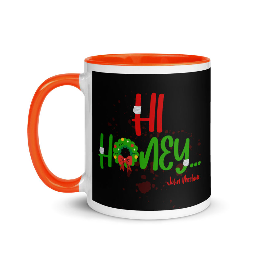 Hi, honey -John Mcclane, Die Hard Mug with Color Inside - Image 9
