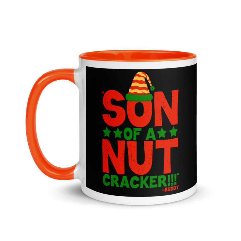 Son of a nutcracker! -Buddy the Elf, Elf Mug with Color Inside - Image 9
