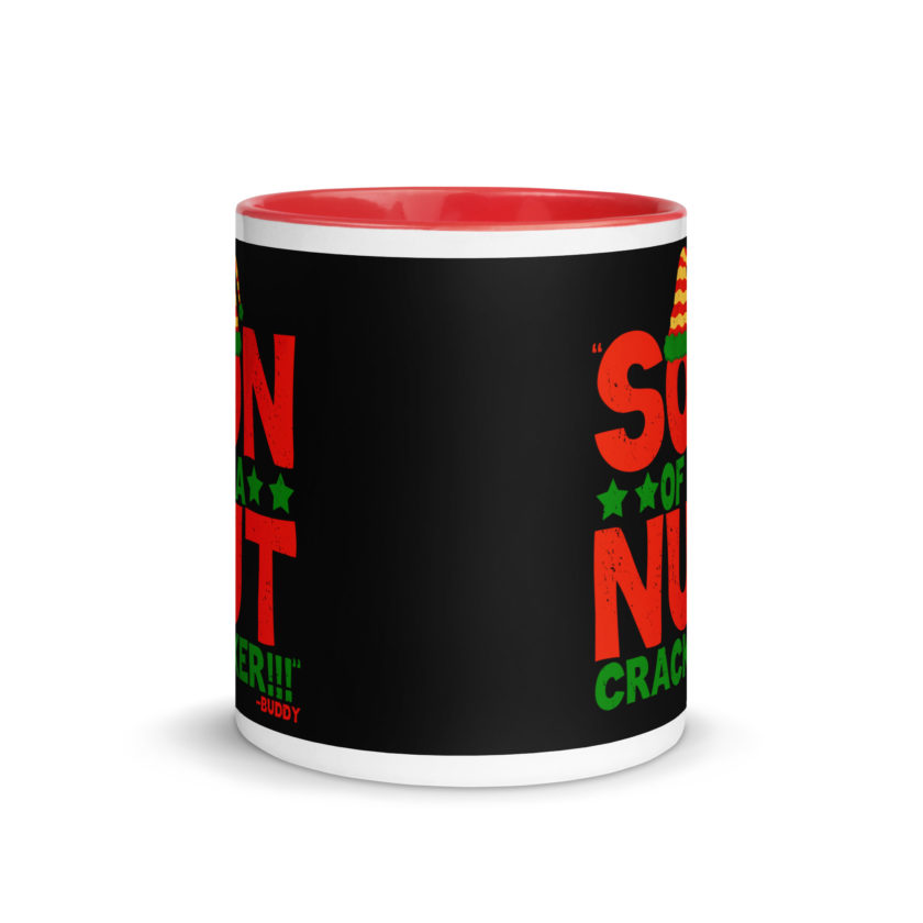 Son of a nutcracker! -Buddy the Elf, Elf Mug with Color Inside - Image 6
