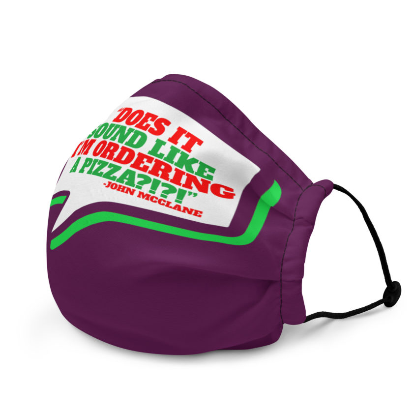 Does It Sound Like I'm Ordering A Pizza? -John Mcclane, Die Hard Premium face mask - Image 3