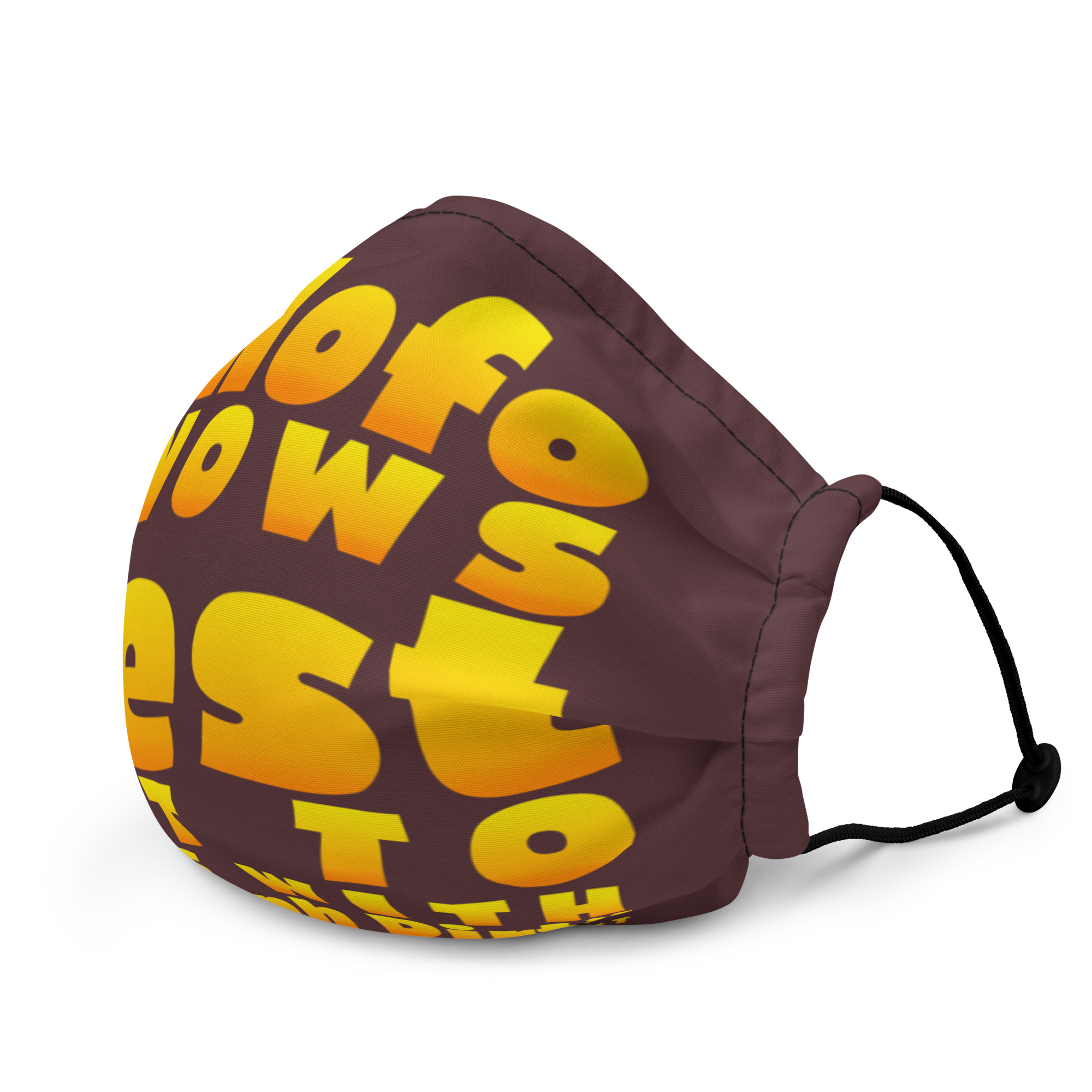 Mofo knows best not to mess with Sir Joseph Dirt - Joe Dirt Premium face mask - Image 3