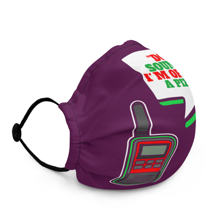Does It Sound Like I'm Ordering A Pizza? -John Mcclane, Die Hard Premium face mask - Image 2