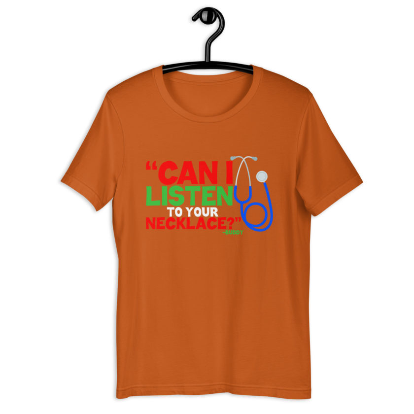 Can I listen to your necklace? Buddy the Elf, Elf Unisex t-shirt - Image 8