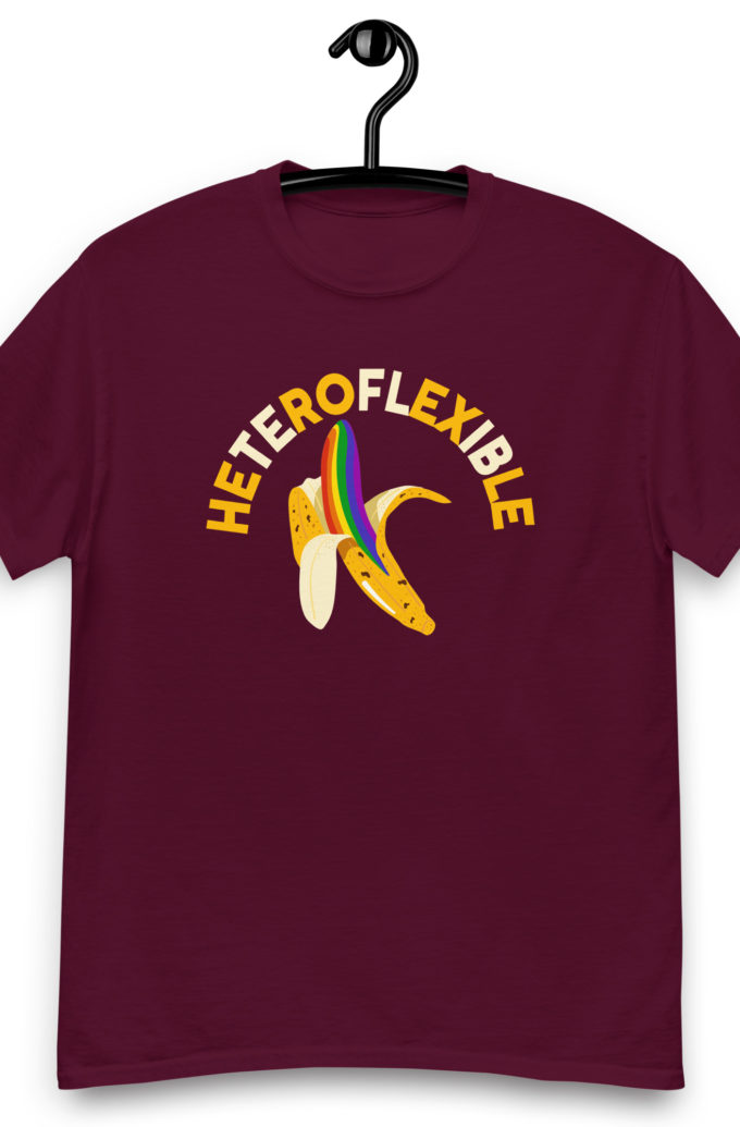 Heteroflexible - LGBT Lesbian Gay bisexual Trans Straight Men's classic tee