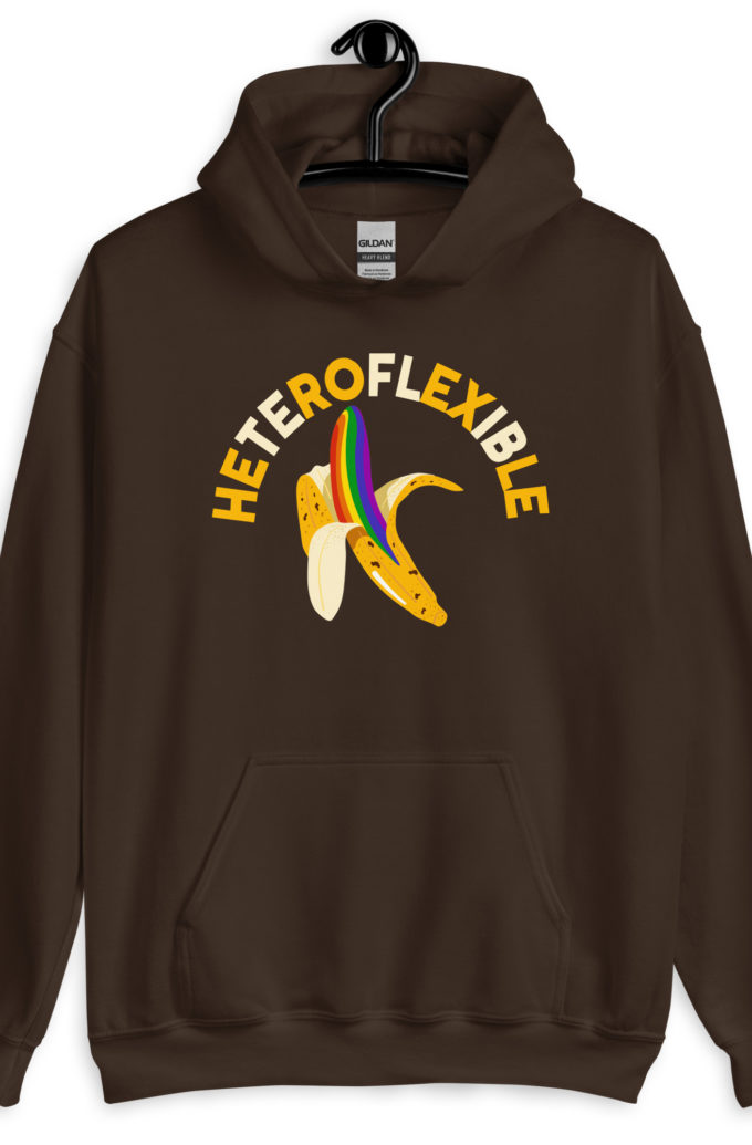 Heteroflexible - LGBT Lesbian Gay bisexual Trans Straight Unisex Hoodie