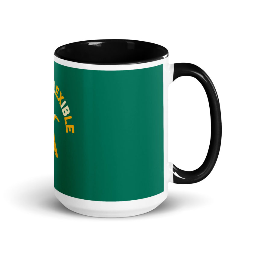 Heteroflexible - LGBT Lesbian Gay bisexual Trans Straight Mug with Color Inside - Image 5