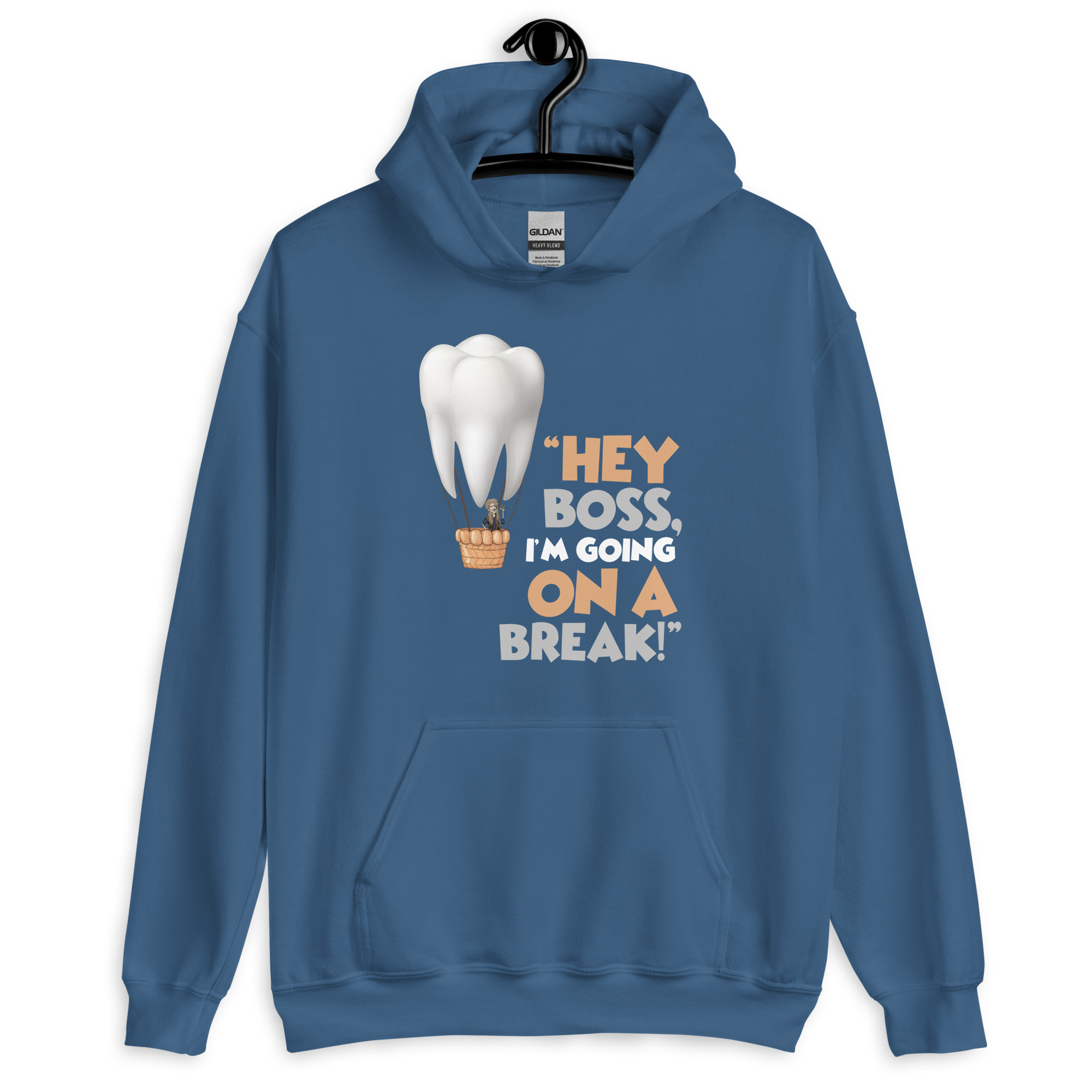 Hey boss, I'm going on a break! Joe Dirt Unisex Hoodie - Image 7