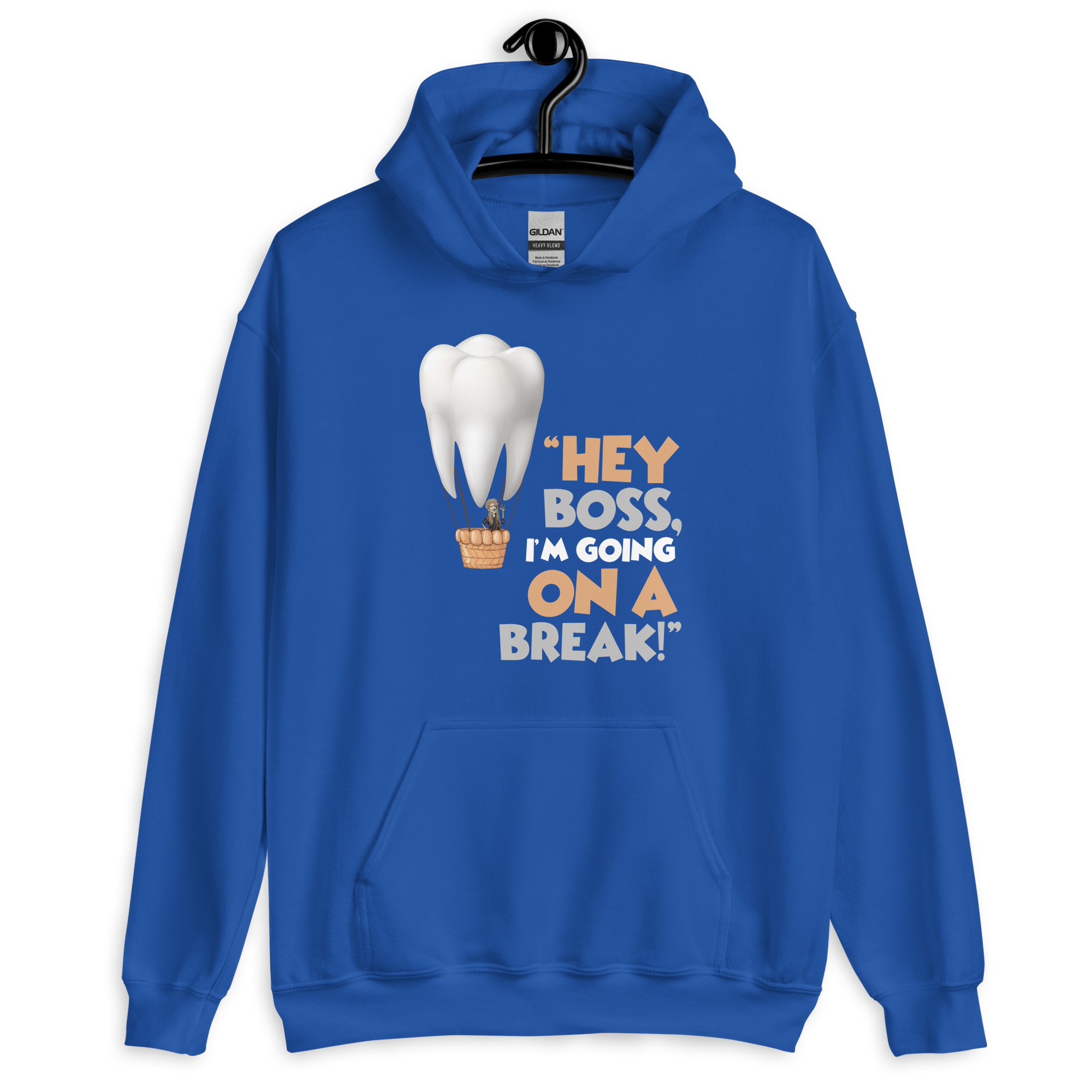 Hey boss, I'm going on a break! Joe Dirt Unisex Hoodie - Image 6