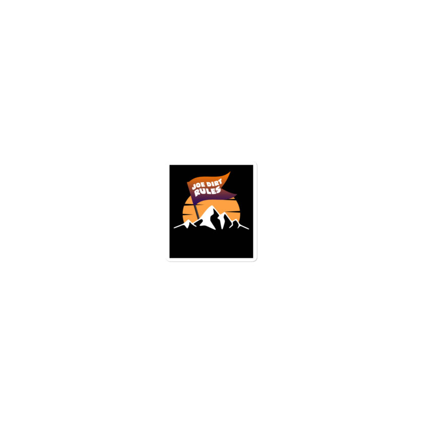 Joe Dirt Rules Bubble-free stickers - Image 4