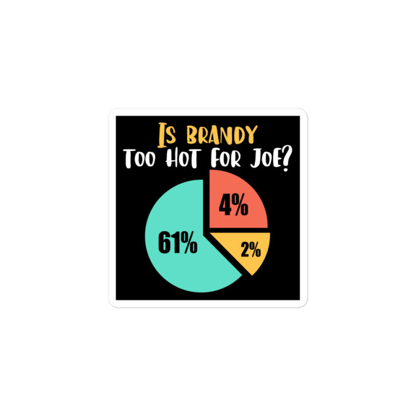 Is brandy too hot for joe - Joe Dirt Film Bubble-free stickers - Image 2