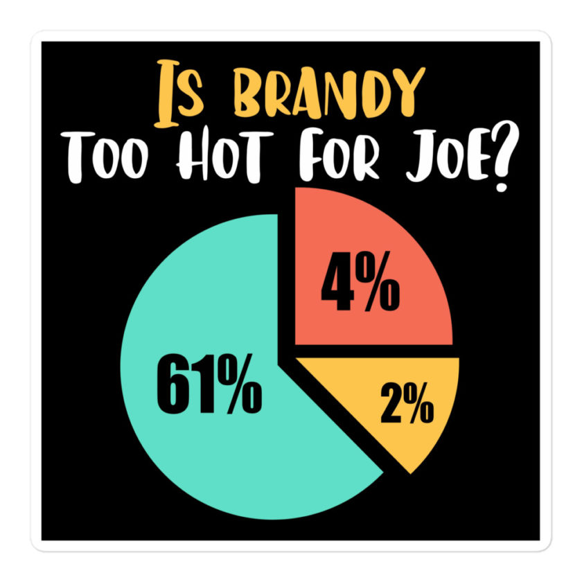 Is brandy too hot for joe - Joe Dirt Film Bubble-free stickers - Image 3