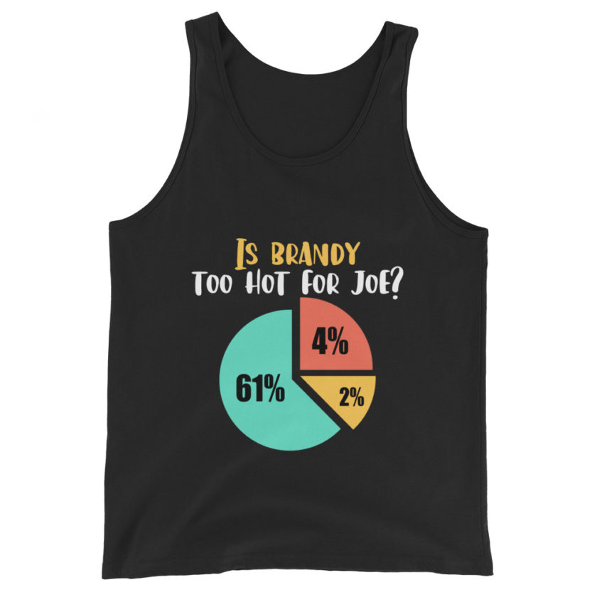 Is brandy too hot for joe - Joe Dirt Film Men's Tank Top
