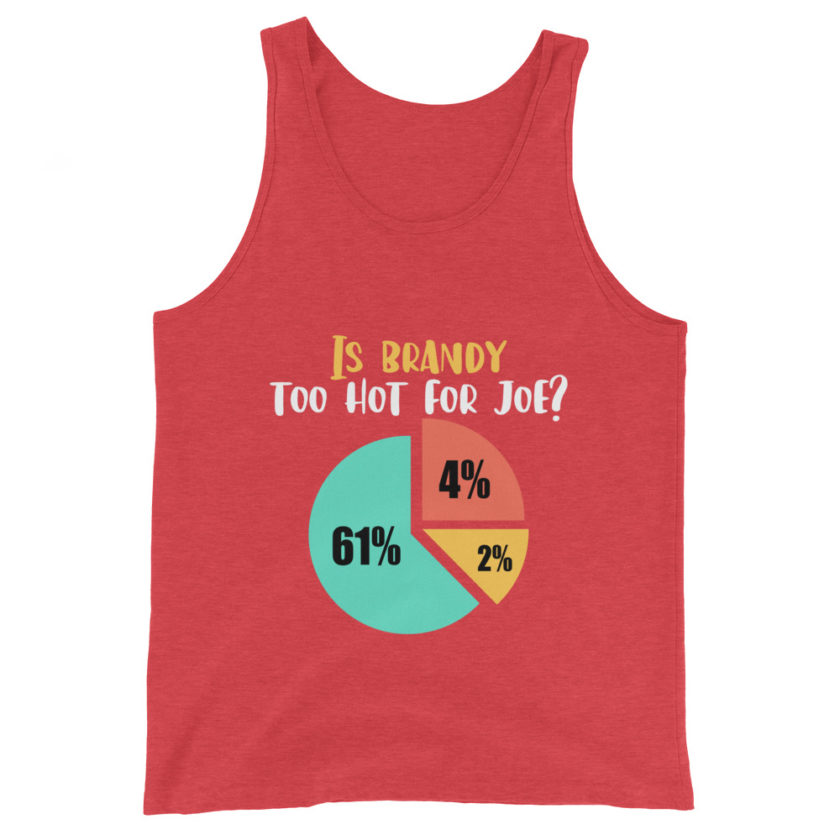 Is brandy too hot for joe - Joe Dirt Film Men's Tank Top - Image 7