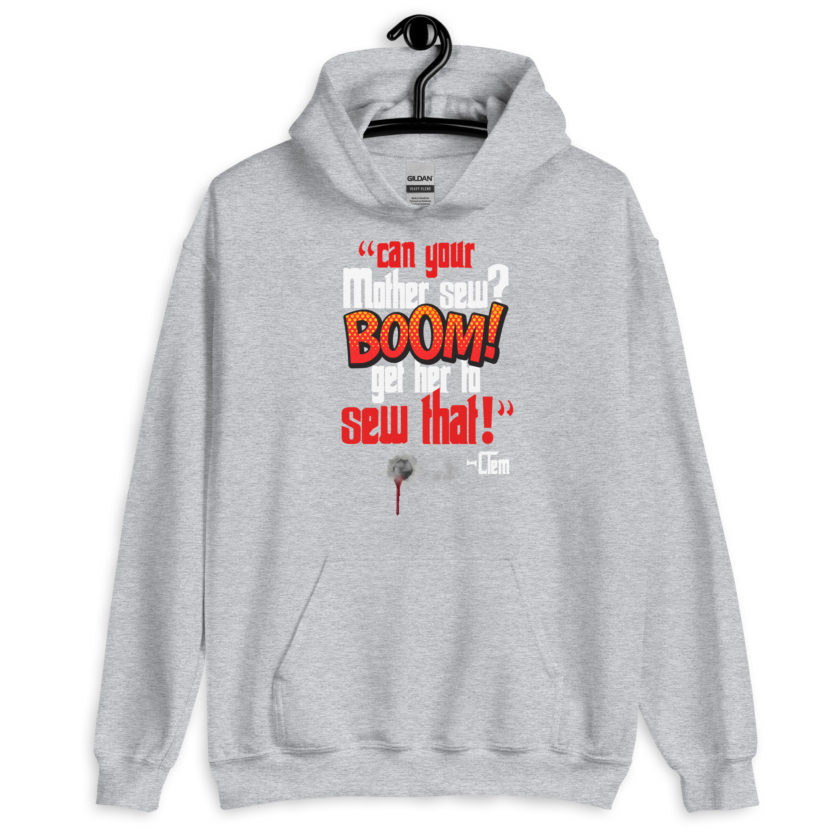 Can your mother sew? BOOM! Get her to sew that! -Clem, Joe Dirt Film - Image 11