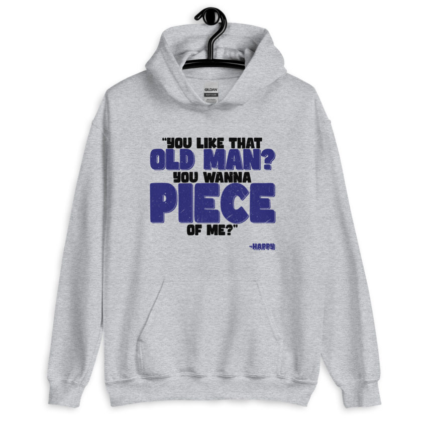 You like that old man? You wanna piece of me? -Happy, Happy Gilmore - Image 2