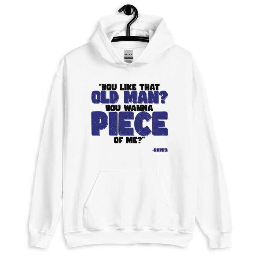 You like that old man? You wanna piece of me? -Happy, Happy Gilmore - Image 9