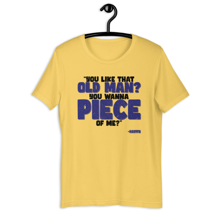 You like that old man? You wanna piece of me? -Happy, Happy Gilmore - Image 11