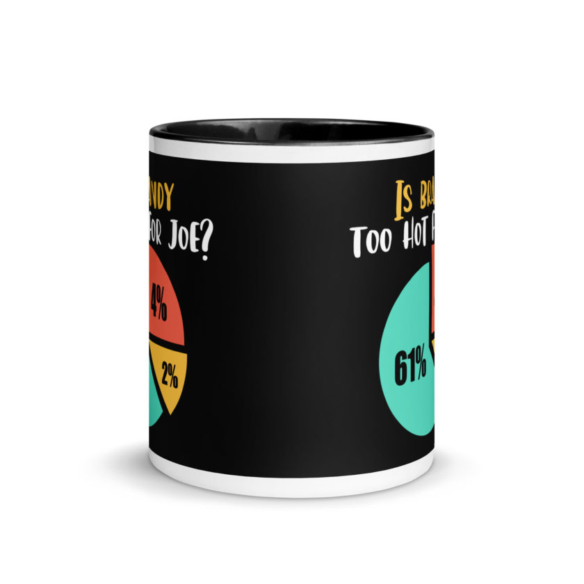 Is brandy too hot for joe - Joe Dirt Film Mug with Color Inside - Image 3