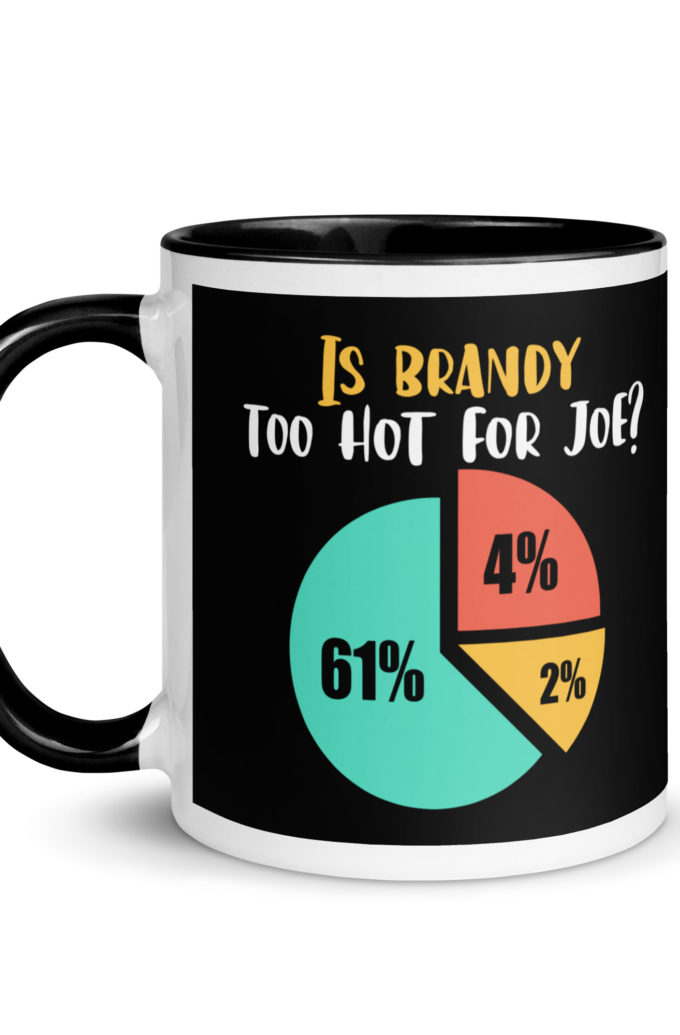 Is brandy too hot for joe - Joe Dirt Film Mug with Color Inside