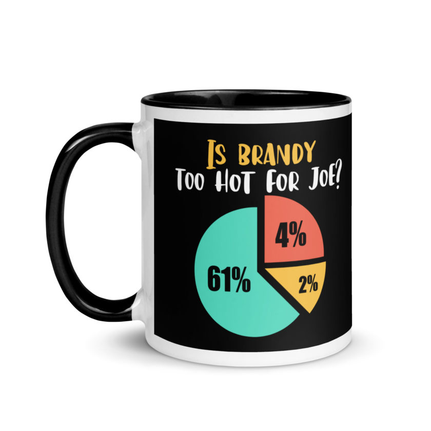 Is brandy too hot for joe - Joe Dirt Film Mug with Color Inside