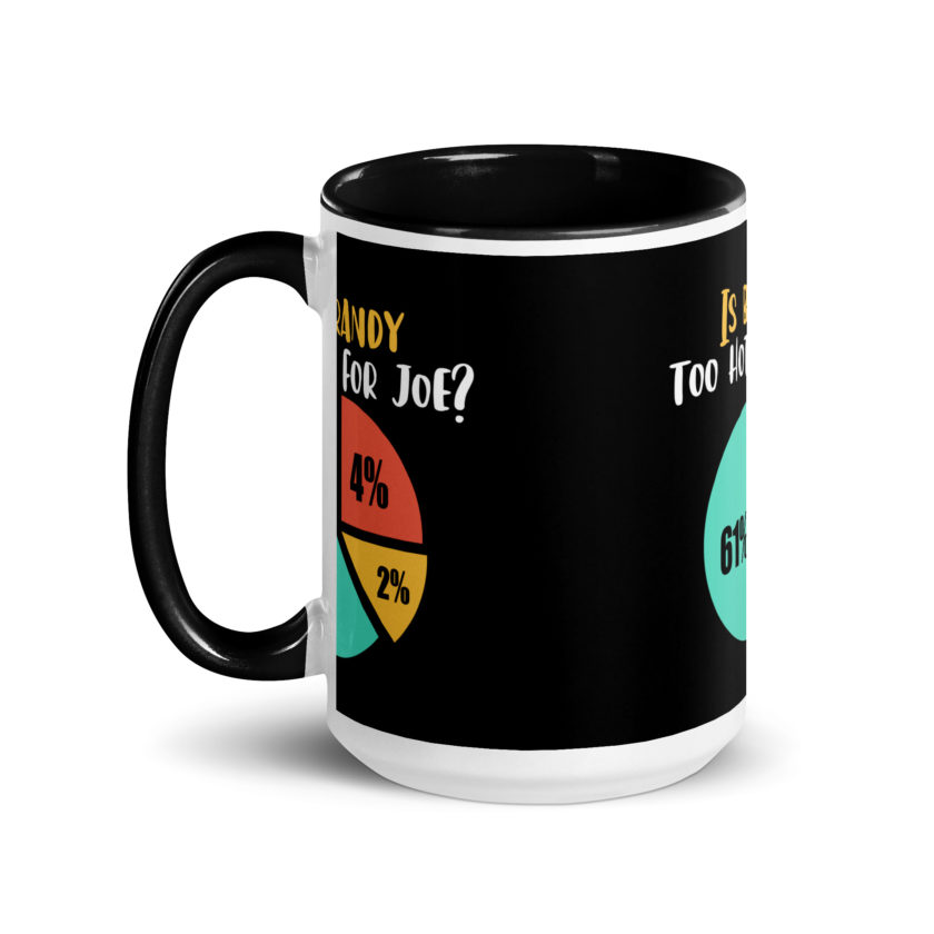 Is brandy too hot for joe - Joe Dirt Film Mug with Color Inside - Image 6