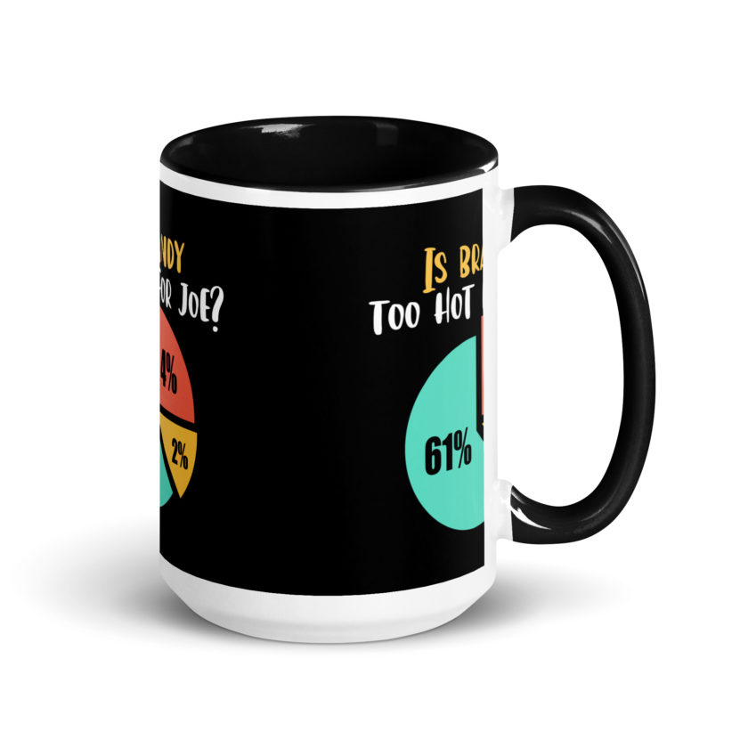 Is brandy too hot for joe - Joe Dirt Film Mug with Color Inside - Image 4