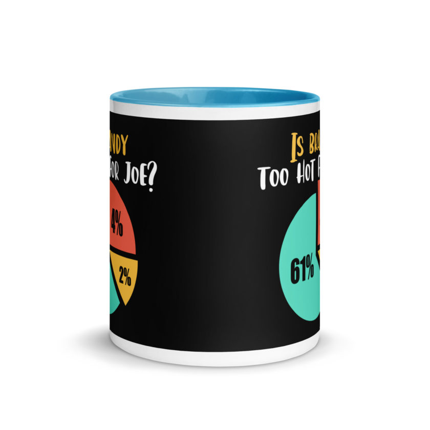 Is brandy too hot for joe - Joe Dirt Film Mug with Color Inside - Image 26