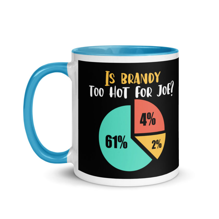 Is brandy too hot for joe - Joe Dirt Film Mug with Color Inside - Image 27
