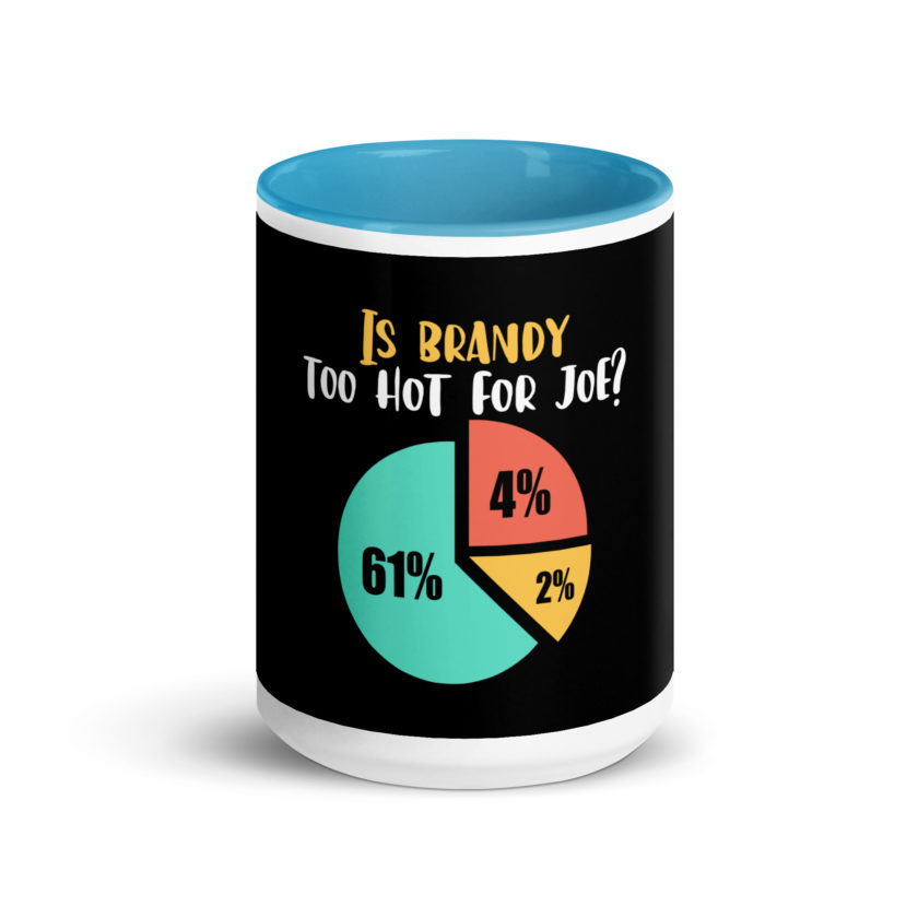 Is brandy too hot for joe - Joe Dirt Film Mug with Color Inside - Image 29
