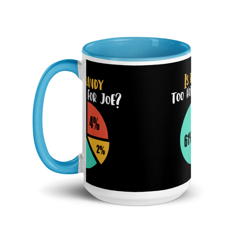 Is brandy too hot for joe - Joe Dirt Film Mug with Color Inside - Image 30