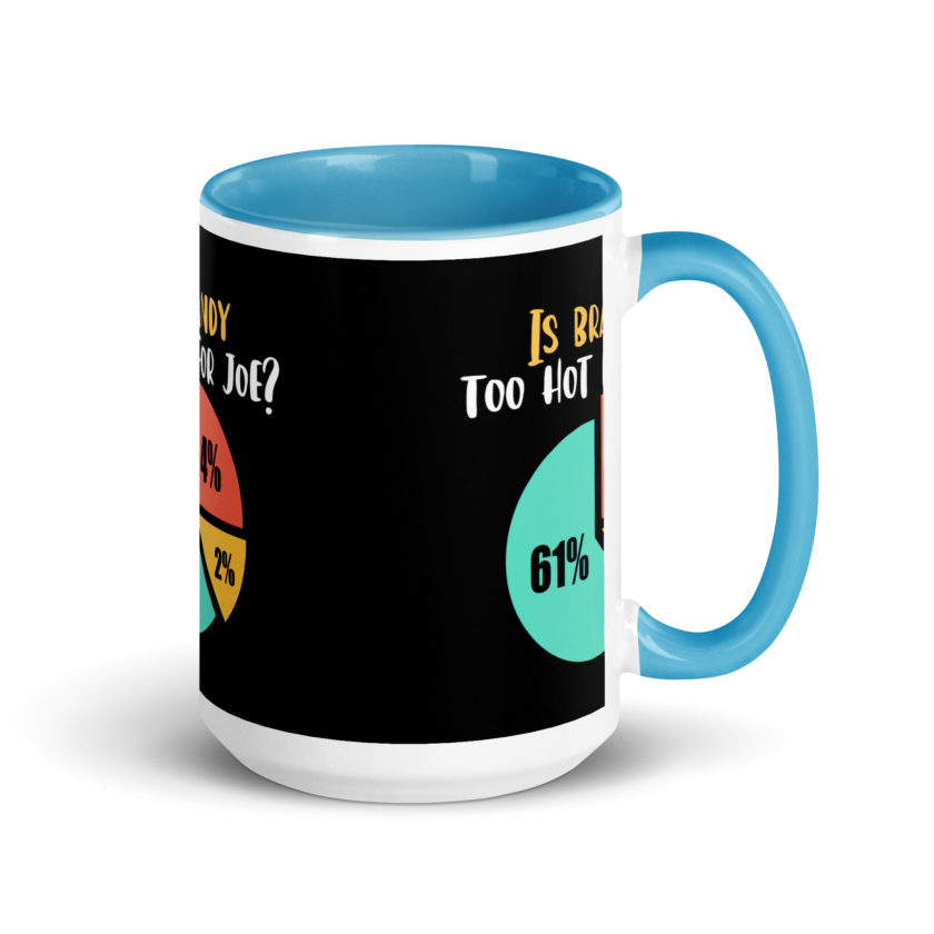 Is brandy too hot for joe - Joe Dirt Film Mug with Color Inside - Image 28