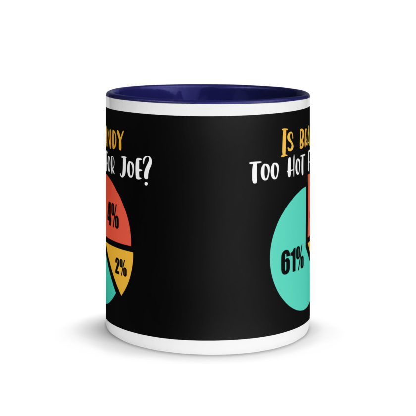 Is brandy too hot for joe - Joe Dirt Film Mug with Color Inside - Image 8