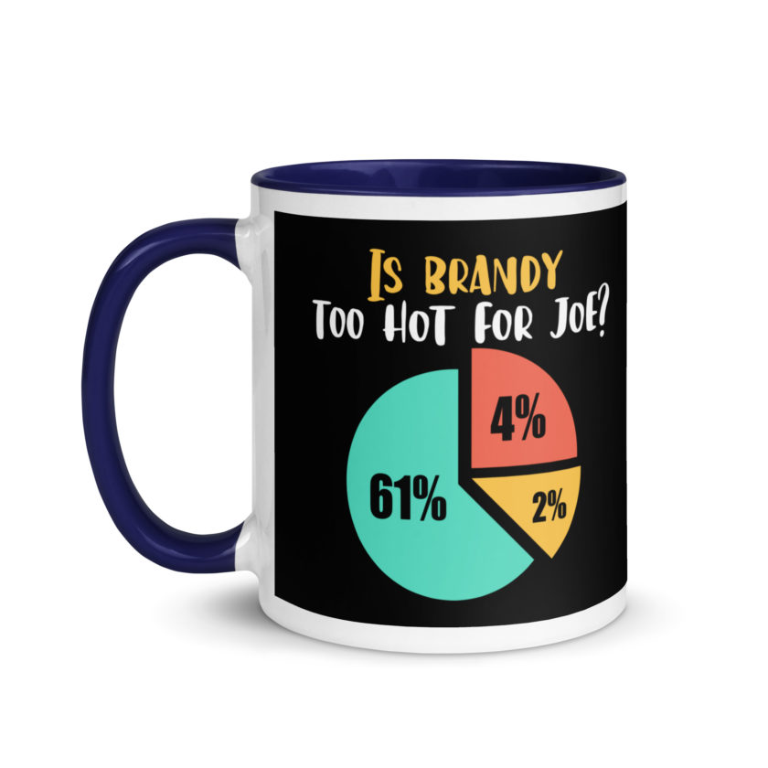 Is brandy too hot for joe - Joe Dirt Film Mug with Color Inside - Image 9