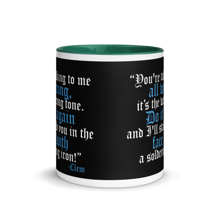 You're talking to me all wrong, its the wrong tone. Do it again and I'll stab you in the face with a soldering iron! -Clem, Joe Dirt Film - Image 17