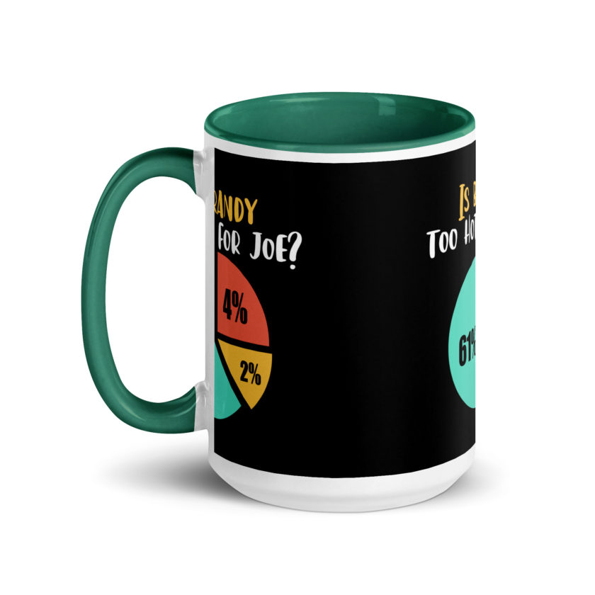 Is brandy too hot for joe - Joe Dirt Film Mug with Color Inside - Image 21